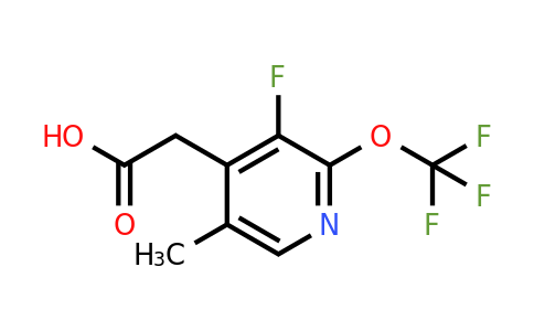 1804642-08-7 | 3-Fluoro-5-methyl-2-(trifluoromethoxy)pyridine-4-acetic acid