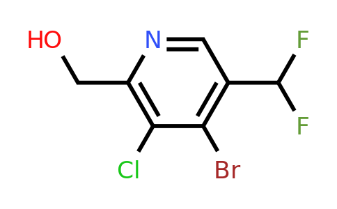 1804656-25-4 | 4-Bromo-3-cloro-5-(difluorometil)piridina-2-metanol