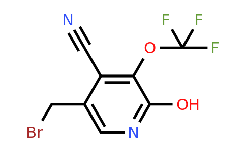 1804687-35-1 | 5-(Bromomethyl)-4-cyano-2-hydroxy-3-(trifluoromethoxy)pyridine