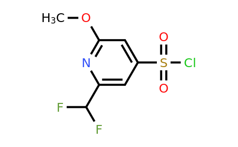 1804689-20-0 | 2-(Difluoromethyl)-6-methoxypyridine-4-sulfonyl chloride
