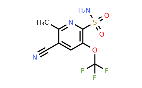 1804704-43-5 | 3-Cyano-2-methyl-5-(trifluoromethoxy)pyridine-6-sulfonamide