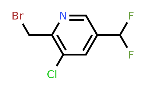 1804704-82-2 | 2-(Bromomethyl)-3-chloro-5-(difluoromethyl)pyridine