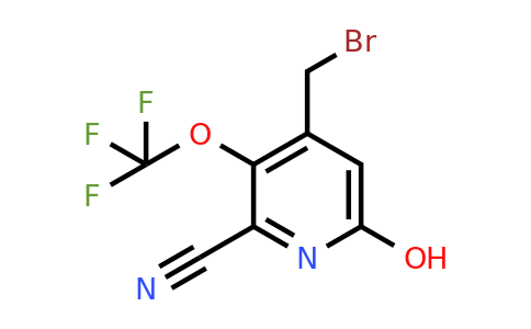 1804714-51-9 | 4-(Bromomethyl)-2-cyano-6-hydroxy-3-(trifluoromethoxy)pyridine