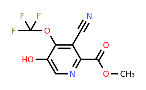 1804718-00-0 | Methyl 3-cyano-5-hydroxy-4-(trifluoromethoxy)pyridine-2-carboxylate