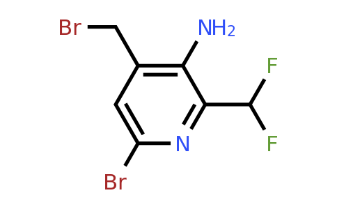 1804724-03-5 | 3-Amino-6-bromo-4-(bromomethyl)-2-(difluoromethyl)pyridine