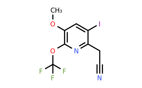 1804728-31-1 | 3-Iodo-5-methoxy-6-(trifluoromethoxy)pyridine-2-acetonitrile