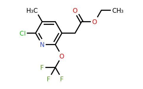 1804737-84-5 | Ethyl 2-chloro-3-methyl-6-(trifluoromethoxy)pyridine-5-acetate