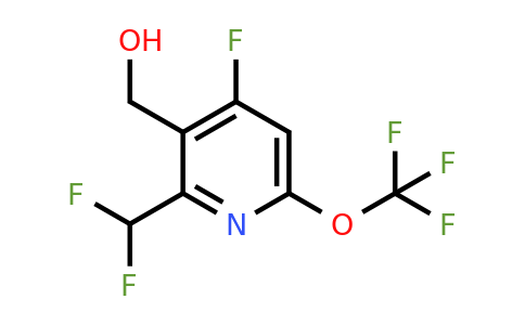 1804742-53-7 | 2-(Difluoromethyl)-4-fluoro-6-(trifluoromethoxy)pyridine-3-methanol