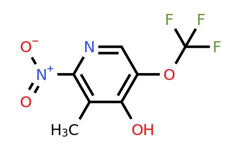 1804750-83-1 | 4-Hydroxy-3-methyl-2-nitro-5-(trifluoromethoxy)pyridine