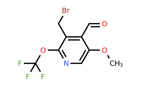 1804751-26-5 | 3-(Bromomethyl)-5-methoxy-2-(trifluoromethoxy)pyridine-4-carboxaldehyde