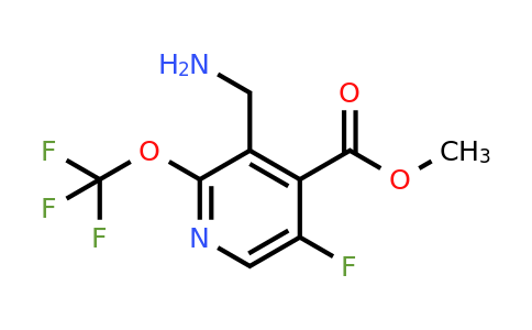 1804758-84-6 | Methyl 3-(aminomethyl)-5-fluoro-2-(trifluoromethoxy)pyridine-4-carboxylate