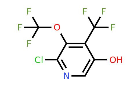 1804770-72-6 | 2-Chloro-5-hydroxy-3-(trifluoromethoxy)-4-(trifluoromethyl)pyridine
