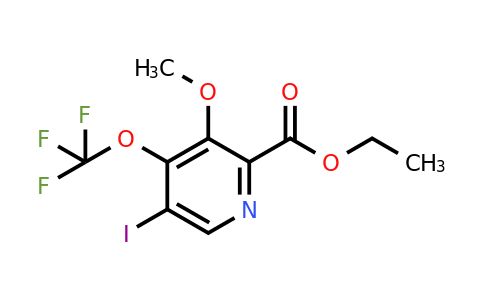 1804793-61-0 | Ethyl 5-iodo-3-methoxy-4-(trifluoromethoxy)pyridine-2-carboxylate