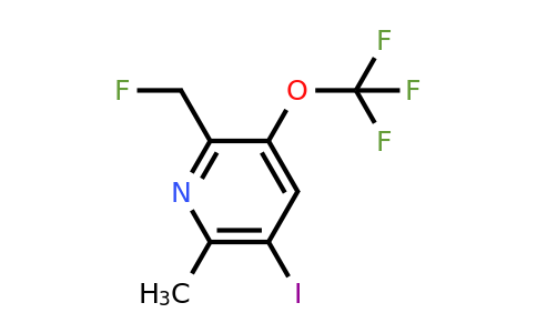 1804799-66-3 | 2-(Fluoromethyl)-5-iodo-6-methyl-3-(trifluoromethoxy)pyridine