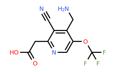 1804809-14-0 | 4-(Aminomethyl)-3-cyano-5-(trifluoromethoxy)pyridine-2-acetic acid