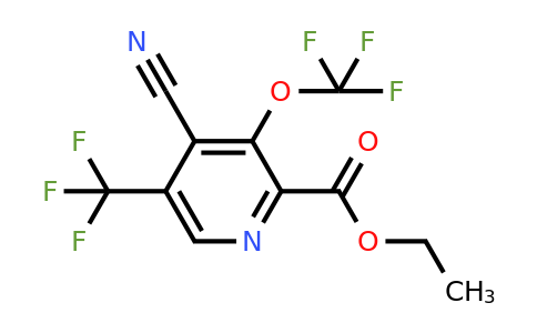 1804813-89-5 | Ethyl 4-cyano-3-(trifluoromethoxy)-5-(trifluoromethyl)pyridine-2-carboxylate
