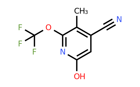 1804816-19-0 | 4-Cyano-6-hydroxy-3-methyl-2-(trifluoromethoxy)pyridine