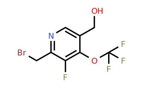 1804817-01-3 | 2-(Bromomethyl)-3-fluoro-4-(trifluoromethoxy)pyridine-5-methanol