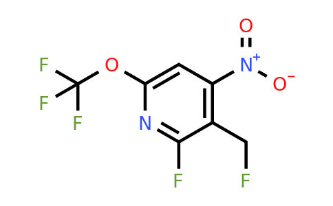 1804818-31-2 | 2-Fluoro-3-(fluoromethyl)-4-nitro-6-(trifluoromethoxy)pyridine