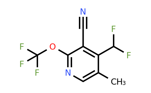 1804818-79-8 | 3-ciano-4-(difluorometil)-5-metil-2-(trifluorometoxi)piridina