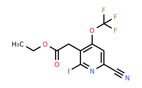 1804820-06-1 | Ethyl 6-cyano-2-iodo-4-(trifluoromethoxy)pyridine-3-acetate