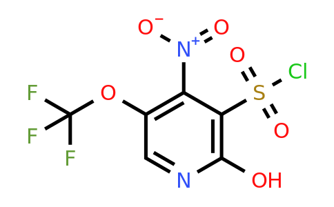 1804829-80-8 | 2-Hydroxy-4-nitro-5-(trifluoromethoxy)pyridine-3-sulfonyl chloride