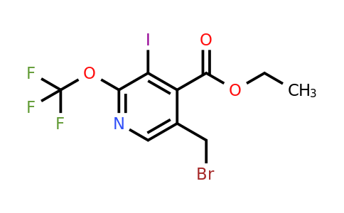 1804840-28-5 | Ethyl 5-(bromomethyl)-3-iodo-2-(trifluoromethoxy)pyridine-4-carboxylate