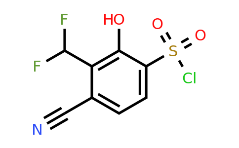 1804848-01-8 | 4-Cyano-3-difluoromethyl-2-hydroxybenzenesulfonyl chloride