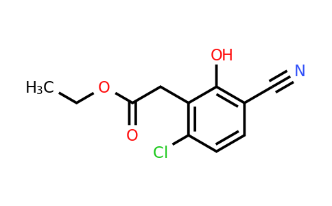1804873-28-6 | Ethyl 6-chloro-3-cyano-2-hydroxyphenylacetate