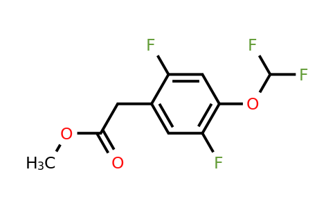 1804897-44-6 | 2,5-difluoro-4-(difluorometoxi)fenilacetato de metilo