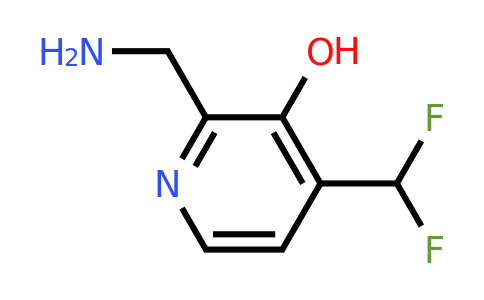 1805000-97-8 | 2-(Aminomethyl)-4-(difluoromethyl)-3-hydroxypyridine