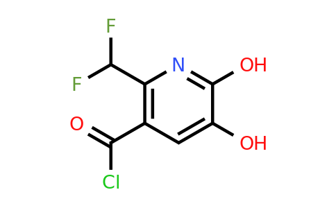 1805008-44-9 | 6-(Difluoromethyl)-2,3-dihydroxypyridine-5-carbonyl chloride