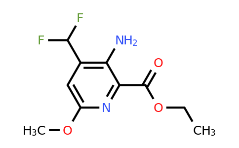 1805011-28-2 | Ethyl 3-amino-4-(difluoromethyl)-6-methoxypyridine-2-carboxylate