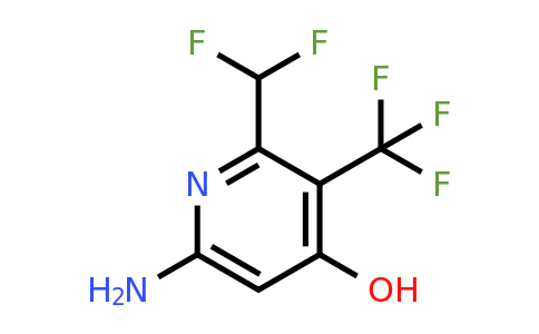 1805012-42-3 | 6-Amino-2-(difluoromethyl)-4-hydroxy-3-(trifluoromethyl)pyridine
