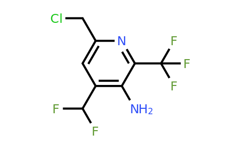 1805021-40-2 | 3-Amino-6-(clorometil)-4-(difluorometil)-2-(trifluorometil)piridina
