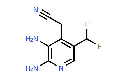 1805038-36-1 | 2,3-Diamino-5-(difluoromethyl)pyridine-4-acetonitrile