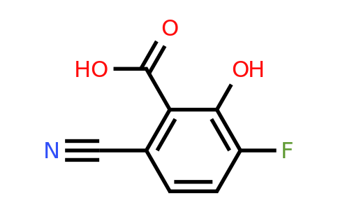 1805053-62-6 | 6-Cyano-3-fluoro-2-hydroxybenzoic acid