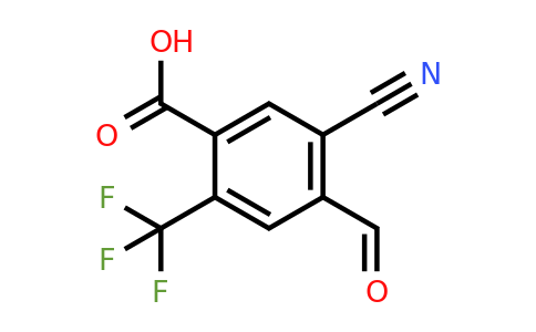 1805058-54-1 | 5-Cyano-4-formyl-2-(trifluoromethyl)benzoic acid