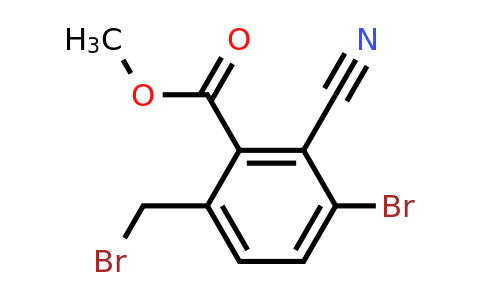 1805108-15-9 | Methyl 3-bromo-6-bromomethyl-2-cyanobenzoate