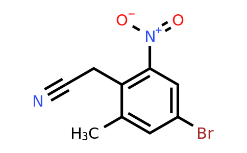 1805112-09-7 | 4-Bromo-2-methyl-6-nitrophenylacetonitrile