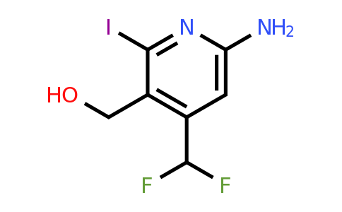 1805136-71-3 | 6-Amino-4-(difluoromethyl)-2-iodopyridine-3-methanol