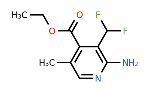 1805149-71-6 | Ethyl 2-amino-3-(difluoromethyl)-5-methylpyridine-4-carboxylate