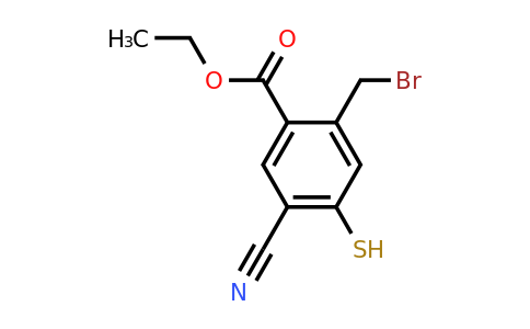 1805152-89-9 | 2-bromometil-5-ciano-4-mercaptobenzoato de etilo