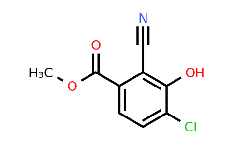 1805155-38-7 | Methyl 4-chloro-2-cyano-3-hydroxybenzoate