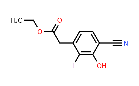 1805167-80-9 | Ethyl 4-cyano-3-hydroxy-2-iodophenylacetate