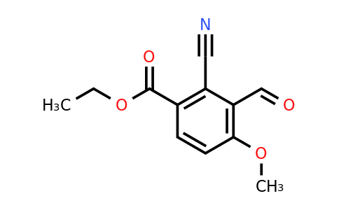 1805168-53-9 | Ethyl 2-cyano-3-formyl-4-methoxybenzoate