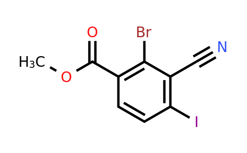 1805183-80-5 | Methyl 2-bromo-3-cyano-4-iodobenzoate