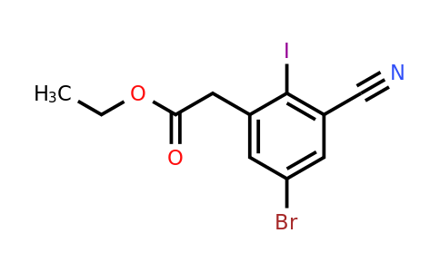 1805185-17-4 | 5-bromo-3-ciano-2-yodofenilacetato de etilo