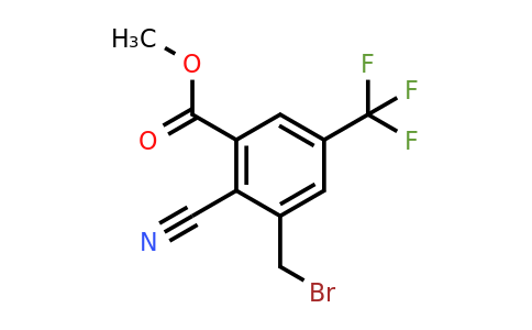 1805216-35-6 | Methyl 3-bromomethyl-2-cyano-5-(trifluoromethyl)benzoate