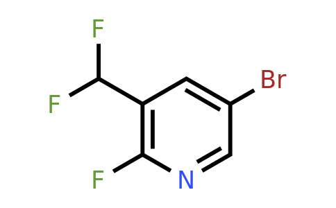 1805222-04-1 | 5-Bromo-3-(difluoromethyl)-2-fluoropyridine